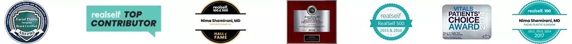 Recognition badges and awards for aesthetic contributions.