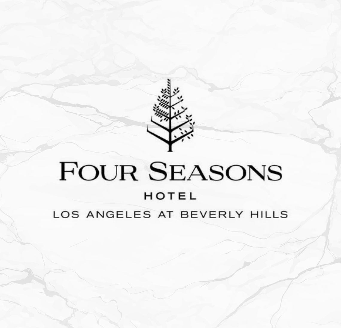 Four Seasons Hotel logo, Beverly Hills location