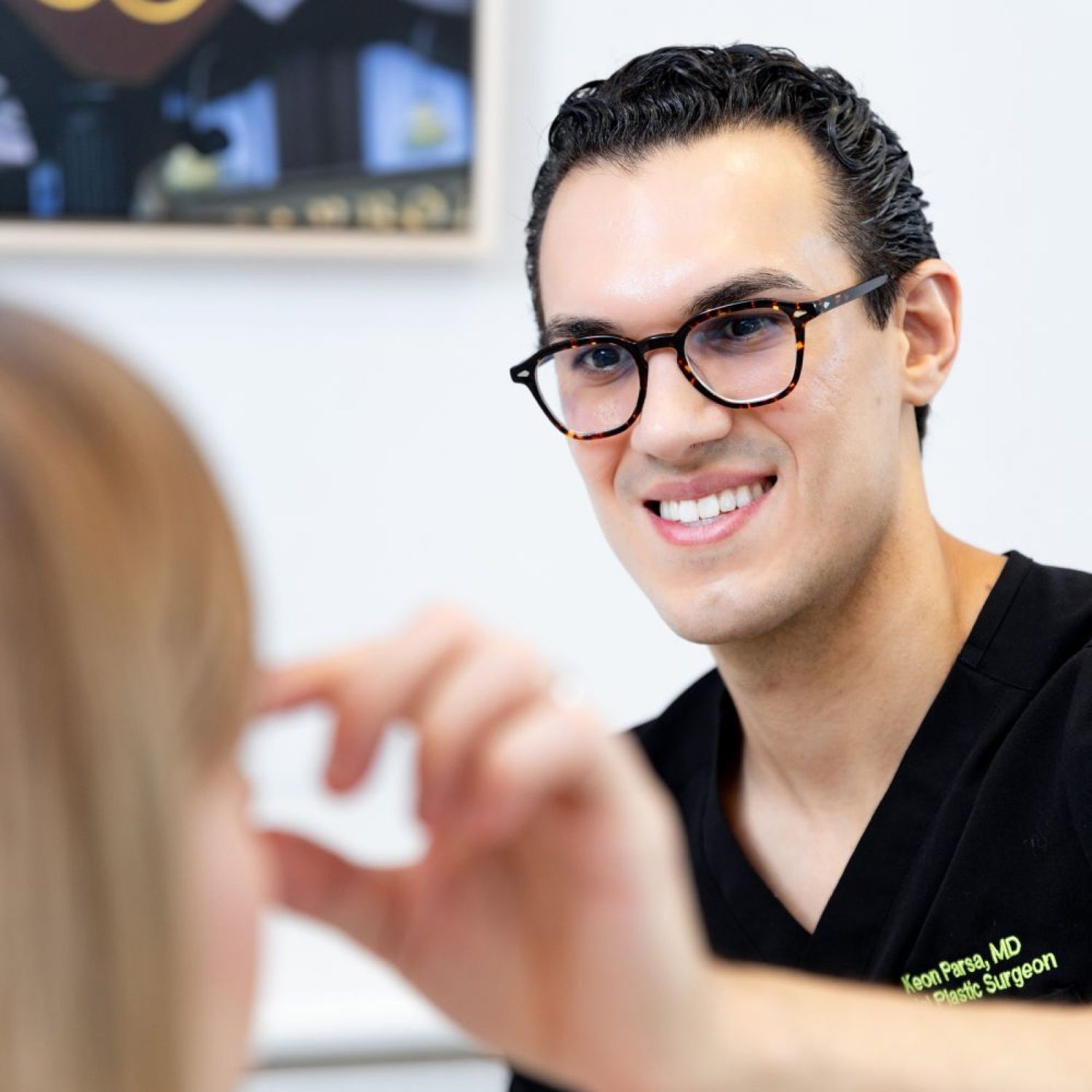 Middle Eastern Rhinoplasty plastic surgeon, Dr. Parsa