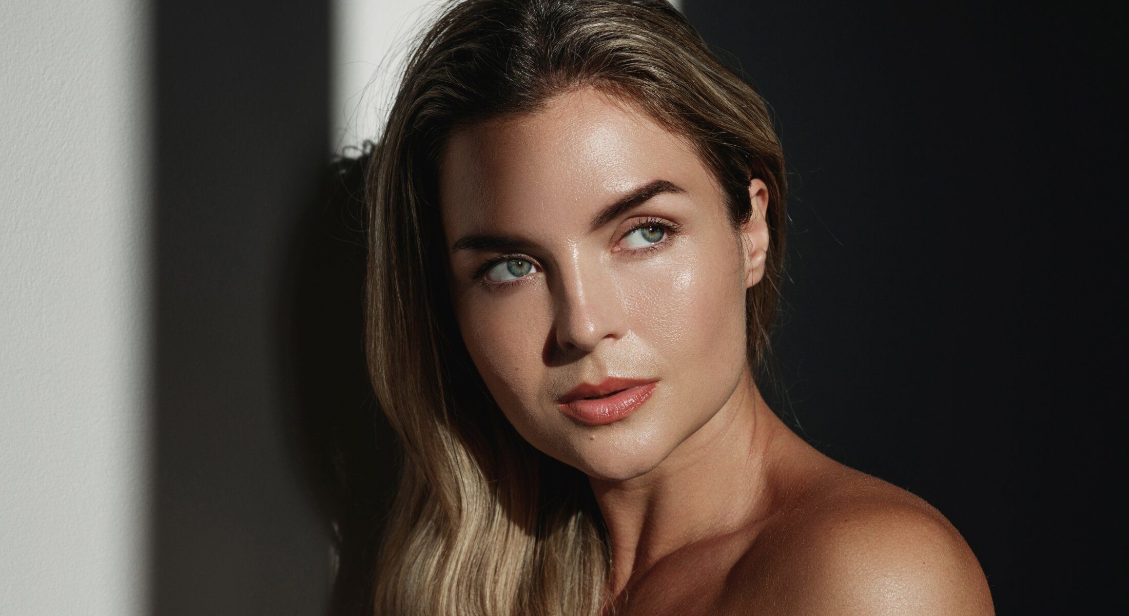 Portrait of a woman with natural lighting.